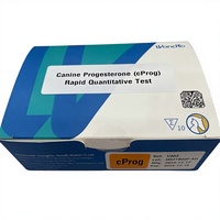Kits de test de la progestérone canine, réactifs vétérinaires, bandelettes de test TSH, HbA1c, cortisol, CRP de Wondfo Fincare pour YG-101 YG-102