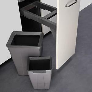 Pull Out Conteneur À Déchets Poubelle <span class=keywords><strong>Cuisine</strong></span> Placard Extensible Trieur Séparateur Intégré Collecteur <span class=keywords><strong>Armoire</strong></span> Poubelle Système De Séparation - Product Image 6