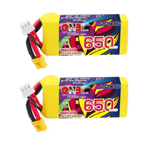 2Pcs GNB 2S/<b>3S</b>/4S/6S/8S 160C Rechargeable <b>Lipo</b> <b>Battery</b> 650/880/1100/1300/1400/1500/1530mAh FPV Drone Airplane RC Hobby - Product Image 1
