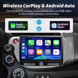 10Inch 8581/ 9863 <span class=keywords><strong>2025</strong></span> Sản Phẩm Mới 1 DIN Mô Hình Xe Máy Nghe Nhạc DVD Android Xe Đài Phát Thanh Không Dây Xe Chơi - Product Image 6