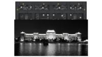 Puce d'étoile Pixel d'intérieur D1.53 Taille Led Mur Vidéo Prix RVB Publicité Led Écran Vidéo Mur 3d Numérique Led Pleine Couleur