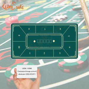 Tùy chỉnh 180*90*0.2cm phong cách hiện đại không thấm nước Texas Hold'em Poker bảng mat cao su chống trượt sòng bạc chơi bề mặt - Product Image 5