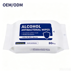 Lingettes pour adultes antibactériennes et antiseptiques personnalisées OEM/ODM, éliminent 99,9 % des germes, écologiques, non tissées, pour l'hygiène quotidienne du corps, marque privée - Product Image 1