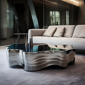 Table de remise en forme moderne en acier inoxydable Sculpture d'art <span class=keywords><strong>marcial</strong></span> - Product Image 1