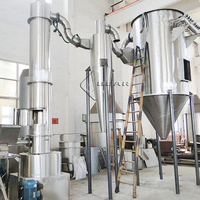 Séchoir Flash Industriel Marque BEAR en SUS316L pour Poudre de Charbon Actif Électrique, Équipement de Séchage pour la Transformation Alimentaire, Aliments et Protéines de Soja