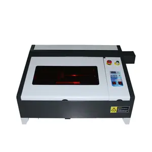 Desktop LY 4040 50w CO2 mini laser wood metal cutting engraving machine with Digital Function