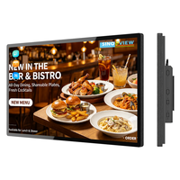 Affichage numérique et écran de kiosque de petite taille 32 pouces avec WIFI Bluetooth pour centre commercial, café, restaurant, hôtel