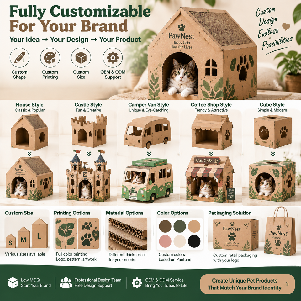 Custom Cardboard Columns Interactive Modular Corrugated Cardboard Structure Product Custom Paper ...