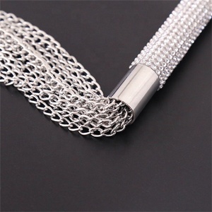 Adult Fetish SM Sex Toy BDSM <span class=keywords><strong>Metal</strong></span> Whip and Flogger Paddles pour couples - Product Image 4