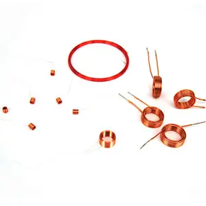 Inductor de núcleo de aire, bobina magnética de cobre para circuitos de Control
