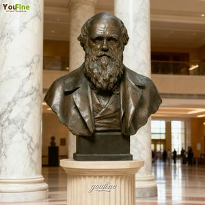 YOUFINE カスタム鋳造ブロンズチャールズ・ダーウィン胸像販売中 - Product Image 6