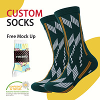 Chaussettes pour hommes de haute qualité personnalisées, chaussettes en coton fantaisie amusantes, chaussettes habillées personnalisées pour hommes