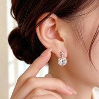 Anting Stud Bentuk Hewan Berlapis Emas Asli Tembaga, Lucu, Tebal, Elegan, Mewah, Minimalis Kecil untuk Wanita