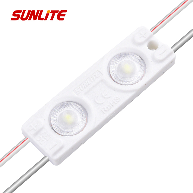 Hot Sales Good Quality Smd 2835 0.72w 12V Injection LED Module with Lens 170 Degree for Signage Lighting