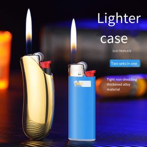 Vente chaude personnalisable <span class=keywords><strong>J6</strong></span> étui à cigarettes briquet épais étui à briquet <span class=keywords><strong>Portable</strong></span> anti-déflagrant - Product Image 2