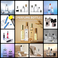 10ml, 30ml, 50ml, 100ml, vente en gros, bouteilles de pulvérisation vides rechargeables en verre, emballage de bouteilles de parfum de luxe