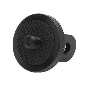 STARTRC PHOTO 1/4 Adaptateur de sabot à vis double pour montage de flash de caméra d'action 1/4 "-20 Vis de montage de trépied - Product Image 1