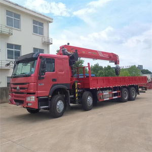 أفضل شاحنة رافعة سينوتراك 8*4 مبيعًا، رافعة ساني بحمولة <span class=keywords><strong>20</strong></span> طن ذات ذراع مستقيم، شاحنة رافعة هيدروليكية - Product Image 4