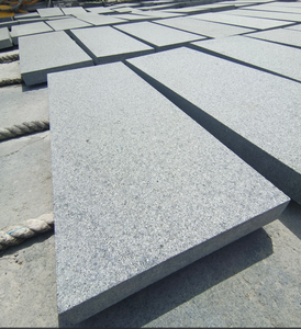 Dalles et carreaux en granit noir sésame gris foncé G654 de Chine, marches, tailles personnalisées, design moderne pour l'extérieur, finition flamme - Product Image 2