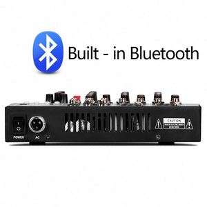 Mini UF4 USB-Audio-Interface 4-Kanal Mini-Audio-Mixer Reverb-Effekt perfekt für Karaoke-<span class=keywords><strong>PC</strong></span>-Aufnahme mikrofone - Product Image 3