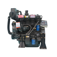 Moteur diesel marin refroidi par eau de 55 CV, 1800 tr/min, neuf, facile à utiliser avec démarrage électrique, Zh4100zc