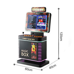 Maquina Video Juegos Pelea De Monedas Arcade Métal Matériel Grappin pour deux hommes Machine électrique à pièces - Product Image 4