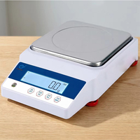 Balanza de Laboratorio de Precisión de Gran Capacidad, 10 kg x 0.1 g, Balanza Industrial de Sobremesa para Pesaje y Conteo