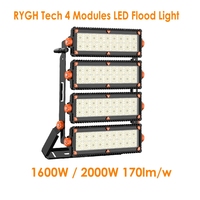 Reflector LED para Estadios de 800W con Lente de Vidrio, Alto Brillo de 120000LM, IP65, Iluminación Deportiva