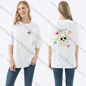Custom New Women's T-shirts Halloween Style Adult Costume Halloween T-shirt Clothing Costume Women 2024 Products For Halloween