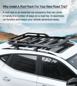 Porte-bagages de toit universel pour voiture 4x4, pick-up, camping-car, SUV Hyundai Santa Fe, Xpander - Product Image 3