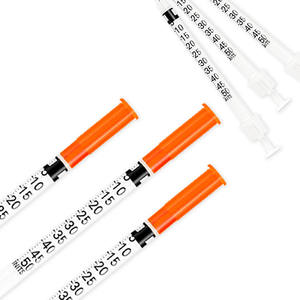 <span class=keywords><strong>Jeringa</strong></span> de Insulina de 1 <span class=keywords><strong>mL</strong></span> y <span class=keywords><strong>0.5</strong></span> <span class=keywords><strong>mL</strong></span> con Fácil Operación, Hecha de Materiales Hipoalergénicos, Apta para Animales. - Product Image 4