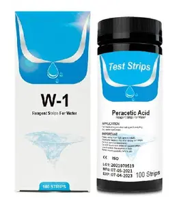 W-1แผ่นทดสอบน้ำกรด Peracetic,โรงพยาบาลกึ่งเชิงปริมาณใช้ชุดทดสอบ