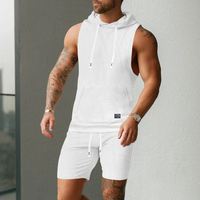 Ensemble de survêtement polo en coton surdimensionné de haute qualité pour homme, idéal pour le streetwear décontracté d'été et le maintien au chaud