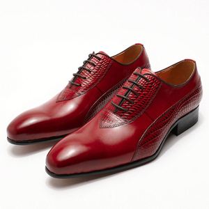 Chaussures pour hommes à enfiler, bout pointu, en cuir véritable faites à la main, légères, respirantes, antidérapantes, pour l'automne, l'été, le bureau, la carrière et les soirées - Product Image 2
