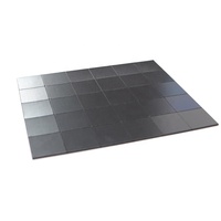 Lidschatten-Pfannen-Metallaufkleber 25mm Silber, Runde Folie für Lidschatten-Pfannen-Ersatz