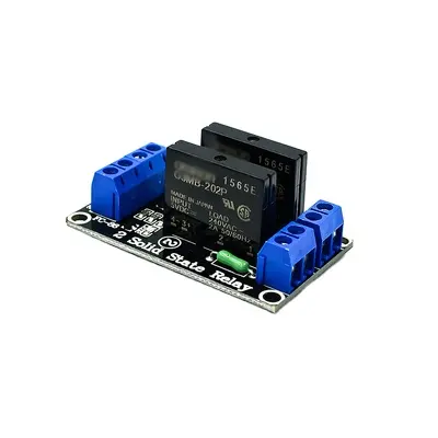 5V Relay 2 Channel SSR High Low Level Solid State Relay Module 250V 2A