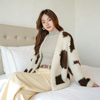 Manteau en fourrure de vison tricoté pour femme, nouveau modèle d'hiver, cape en fourrure de vison, style décontracté, manteau indispensable pour l'automne et l'hiver des femmes