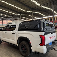 Capot de camionnette en acier étanche à toit surélevé avec porte arrière et porte-bagages pour Ford Ranger 2022 à 2025 5 pieds Fournisseur
