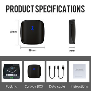 Adaptateur sans fil portable Mini Carplay Box compatible avec les modèles de véhicules 98% prend en charge Android Auto dans un nouveau schéma de couleurs - Product Image 5