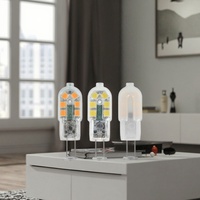Ampoule LED G4 à intensité variable DC12V / 220V Ra80, lampe en forme de cristal, lampe suspendue, applique murale, ampoule dédiée à l'économie d'énergie