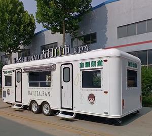 Food Track Commercial Coffee Ice Cream Truck Burger Van Pizza Taco Catering Trailer Mobile Food Truck - Product Image 5