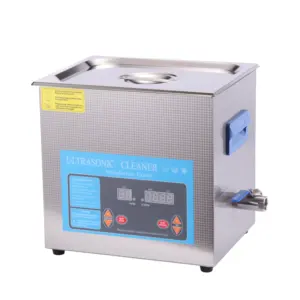 NADE D240-10H 10L Hight Quality Lab Digital Display Timer Heated Ultrasonic Cleaner Cleaning for Jewelry, Kitchen Utensil, PCB