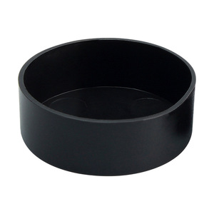 Tapa Decorativa de Plástico Negra para Bisagras de Muebles, Tapón Impermeable y Resistente a la Humedad para Orificios de Puertas de Gabinetes, Forma de Copa de 35mm - Product Image 2