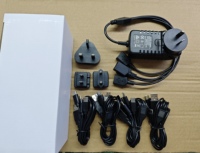 Chargeur C16 pour système de casques Silent Disco, recharge simultanée, AC 100-240V, 16 ports, 20W, câble 1 à 4