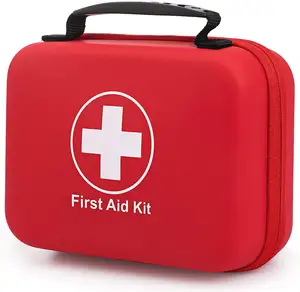 EVA hot sell customized Large capacity waterproof first aid kit with medical items for medical supplier training family