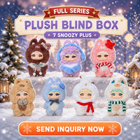 7 designs de porte-clés poupée en peluche Lapin de Noël d'hiver, style Lolita mignon, rouge et duveteux, avec nœud en dentelle à carreaux, adorable, utilisable comme pendentif de sac