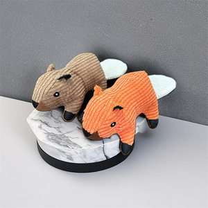 Toptan hayvan şekli temiz dişler ses pet ürünleri sevimli eşek çiğnemek köpek oyuncaklar - Product Image 6