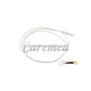 Oreille-clip électrode plaqué or cuivre Eeg câble câbles médicaux accessoires - Product Image 1