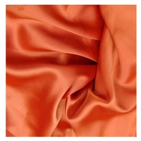 Tissu en satin de soie 100 % polyester en gros, jacquard Duchesse imprimé extensible pour vêtements, idéal pour la doublure de robes de mariée