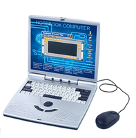 Lucky Toys Education English Mini Computer Kids Laptop Learning Machine con ratón para niños